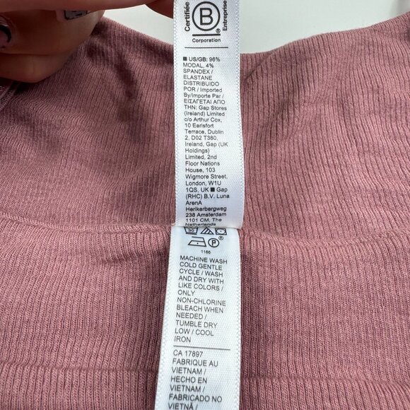 Athleta Well Rested Rib Sleep Bra Large Bundle of 2 Bralettes Modal Cozy Comfy - Picture 5 of 10